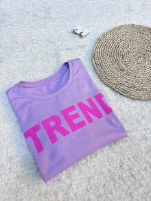 Women T-Shirts - Dusty Purple - View 4