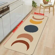 1PC Boho Kitchen Rugs And Mats Farmhouse Style Rustic Kitchen Mat For Floor, Non-Slip Washable Kitchen Sink Mats Holiday Kitchen Decor Doormat+Runner Rug - Brown - View 7