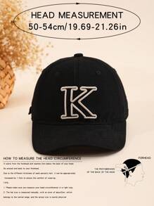 1頂可調節式兒童棒球帽，適用於派對、聚會、戶外、運動、休閒穿著和購物，3-12歲 - 黑色 - 查看 2