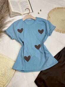 Women T-Shirts - 霧霾藍 - 查看 1