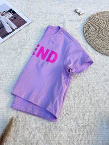 Women T-Shirts - Dusty Purple - View 3