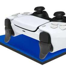 R2 L2 Dual Trigger Extender Key Enhancement Lengthened Button Part Compatible With PS 5 Playstation 5 Controller - L2 R2 Trigger Button Extenders - Black - View 3