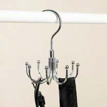 1pc Multifunctional Rotating Hook Hanger For Clothes, Belts, Ties, Bags Storage - Multicolor - View 7