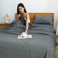 1 chiếc chăn bông, chăn bông ca rô mềm mại tinh tế, khăn trải giường đa chức năng cho giấc ngủ trưa tại nhà văn phòng, làm sạch thuận tiện và sử dụng trực tiếp, thích hợp cho mọi mùa (Xuân/Hạ/Thu/Đông) - Nhiều màu - Xem 7