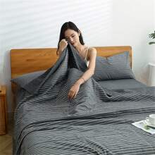 1 chiếc chăn bông, chăn bông ca rô mềm mại tinh tế, khăn trải giường đa chức năng cho giấc ngủ trưa tại nhà văn phòng, làm sạch thuận tiện và sử dụng trực tiếp, thích hợp cho mọi mùa (Xuân/Hạ/Thu/Đông) - Nhiều màu - Xem 2