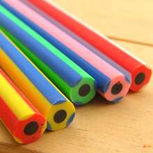 6pcs Creative Flexible Bendy Pencils, Special Prize And Gift For Students - Multicolor - View 8