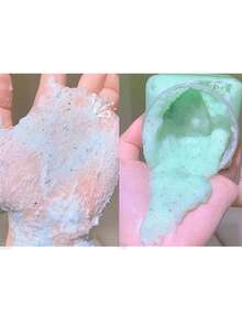 Set Of 12 Hyaluronic Acid Facial And Body Scrubs, Moisturizing And Lightening Spots, 350 Ml. - 藍色 - 查看 5