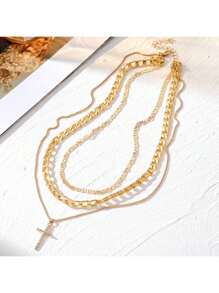 Women Pendant Necklaces - Gold - View 4