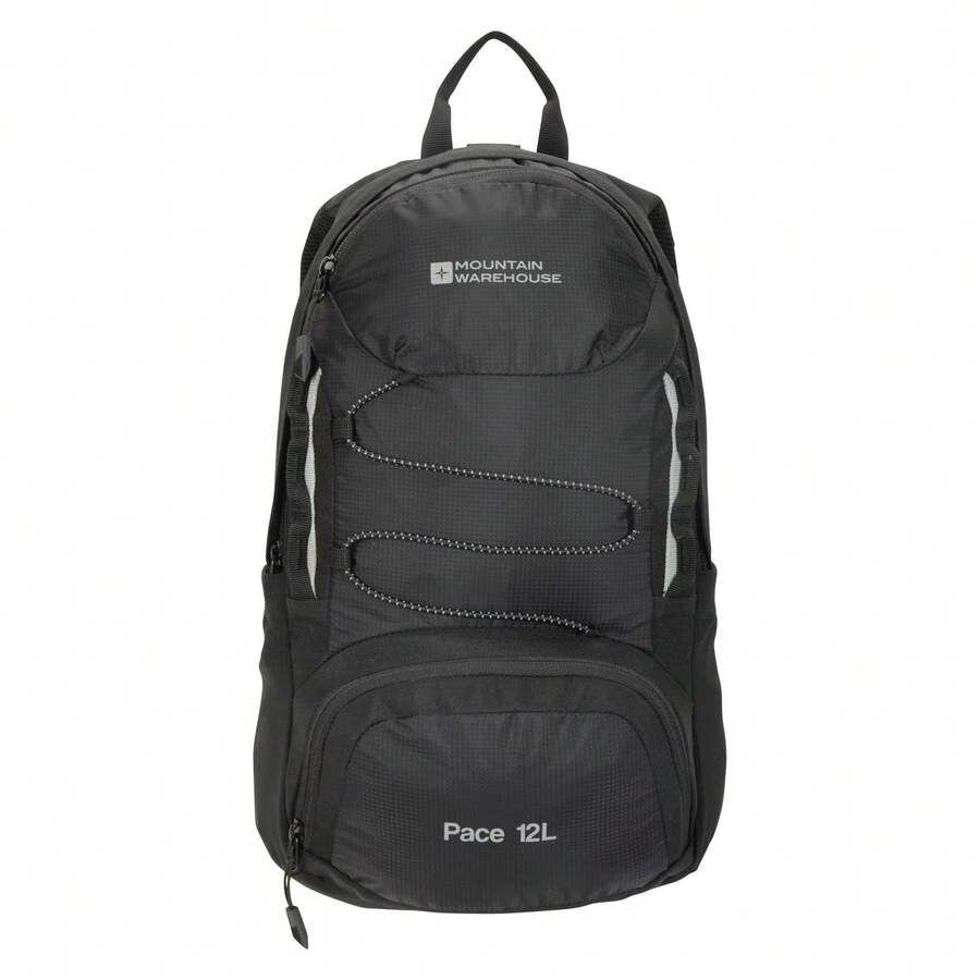 Mountain Warehouse Pace 12L Backpack (Black) - Black - View 1