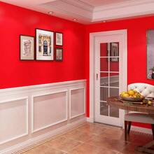 1卷加厚磨砂白色、黑色、红色、黄色、粉色、蓝色、绿色、米色纯色，现代简约风格，适用于家庭装饰、厨房橱柜、桌子、椅子、房间背景、家庭装修、DIY、防水、防污、易清洁、自粘、可撕可贴壁纸、墙贴、壁纸墙贴、装修贴纸可撕墙板、墙纸、壁纸、春季装饰用品刷新您的家、拉玛装饰贴纸房间装饰墙面装饰 - 彩色 - 查看 34