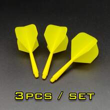 3pcs/Set Of Color 2BA High Quality Dart Tail, Plastic Rod Dart Accessories Can Be Matched At Will,Adult Party Games Suitable For Halloween/Christmas/Thanksgiving - White - View 5