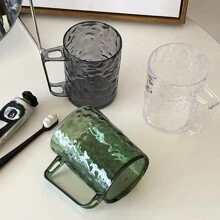 2 cốc đựng bàn chải đánh răng đôi / 1 cốc nước súc miệng có hoa văn sông băng trong suốt, cốc nước súc miệng, cốc đôi cao cấp, cốc đựng bàn chải đánh răng, cốc rửa, cốc nhựa gia dụng để đánh răng - Nhiều màu - Xem 1