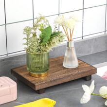 1 件木制托盘，适用于食物、熟食板、奶酪盘、床托盘、咖啡桌托盘、茶盘、厨房餐桌装饰，适合各种场合圣诞礼物 - 黃色 - 查看 11