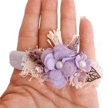 Phụ kiện tóc cho bé - Màu Lilac Tím - Xem 3