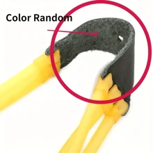 10 pièces Remplacement de bandes de lance-pierre haute puissance, outil de chasse, bandes élastiques en caoutchouc durable pour adolescents