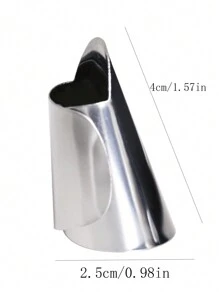 大蒜剝皮器套裝，10入組大蒜剝皮器工具，不鏽鋼方便廚房黃豆剝皮器，手指保護，蔬菜水果工具，廚房用品，切割器，食品，沙拉，裝飾，儲存，聚會，生日用品。 - 彩色 - 查看 6