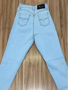 Women Jeans - 淺藍色 - 查看 2