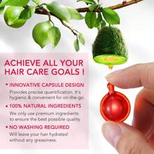 髮絲維他命精華素膠囊，富含摩洛哥油，讓髮絲擁有閃亮滑順和健康的護理，40粒裝 - 彩色 - 查看 5