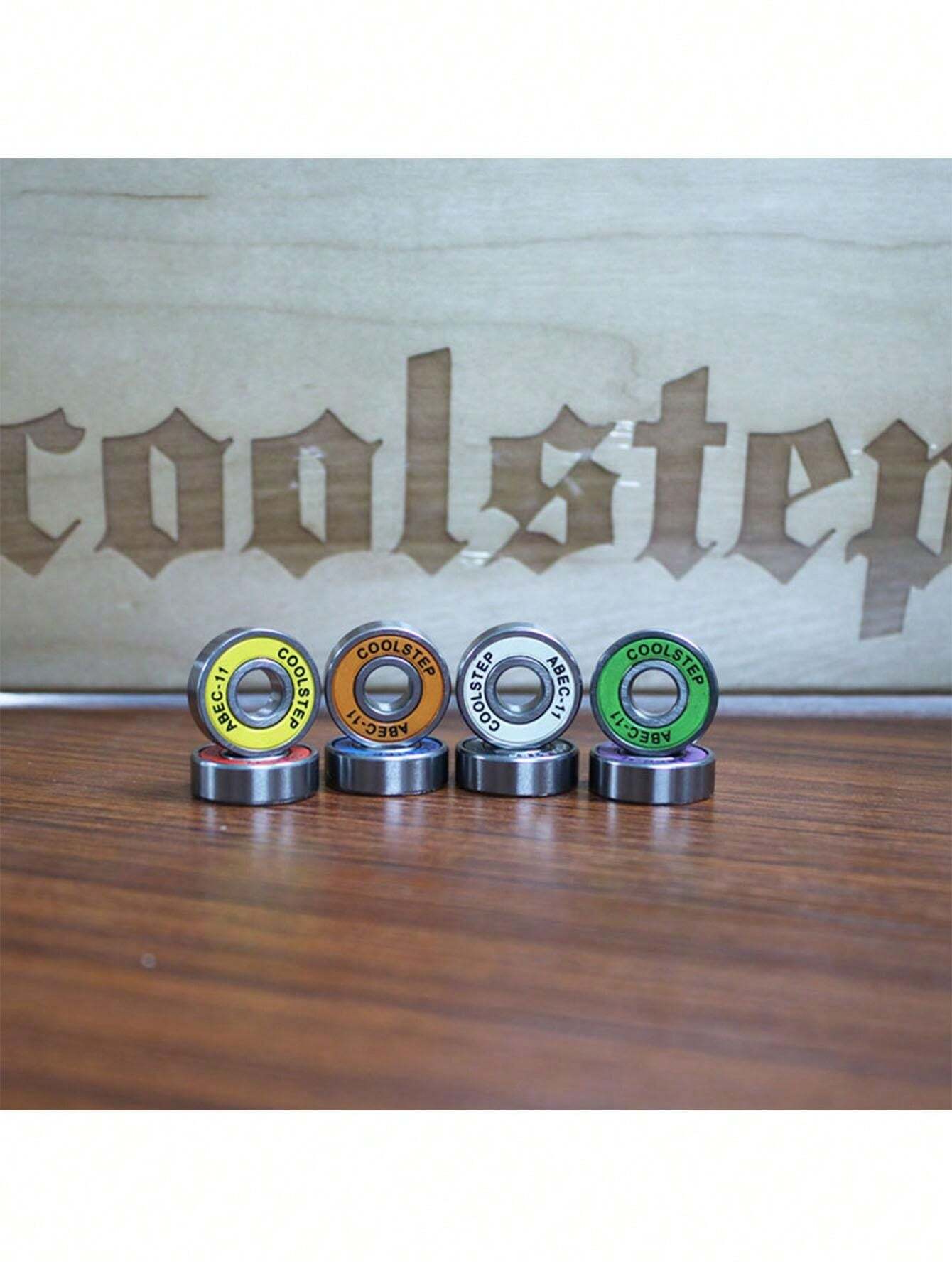 ABEC11 Skateboard Bearings 608 Bearing Set Of 8 For Inline Skates