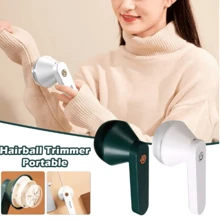 Removedor De Pelusas Eléctrico Para Ropa Recortador De Bolas De Pelo Afeitadora De Suéter Dispositivo De Eliminación De Carretes Recargable LEODY - Verde - Ver 6