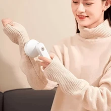 Removedor De Pelusas Eléctrico Para Ropa Recortador De Bolas De Pelo Afeitadora De Suéter Dispositivo De Eliminación De Carretes Recargable LEODY - Verde - Ver 3
