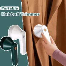 Removedor De Pelusas Eléctrico Para Ropa Recortador De Bolas De Pelo Afeitadora De Suéter Dispositivo De Eliminación De Carretes Recargable LEODY - Verde - Ver 5