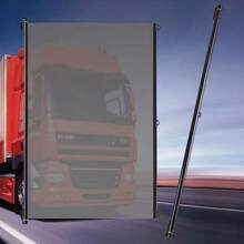 1 pieza Película transparente para sombra solar, visera solar retráctil, parasol de parabrisas, película de aislamiento térmico de la ventana delantera, adecuada para autobuses, camiones, camiones cisterna, automóviles privados, vehículos todo terreno - Multicolor - Ver 4