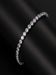 Gelang Rantai Pria - Hitam - View 2