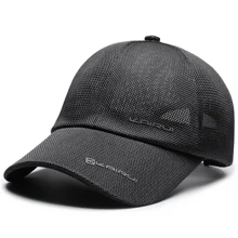 1 pieza Gorra de béisbol transpirable con malla para hombre, sombrero deportivo ajustable para exteriores, protección solar, casual para primavera, otoño, viajes, playa, fiesta - Multicolor - Ver 21