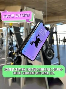 1/3/5 件硅胶吸盘手机壳支架 - 免提，强力抓握，适合自拍和视频 - 耐用，易于使用 - 兼容各种手机，建议用于镜子和玻璃等光滑表面