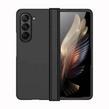 Bản lề vỏ cứng PC Bảo vệ toàn diện Vỏ chống rơi Tương thích với Samsung Galaxy Z Fold5 4 3 5G - màu đen - Xem 2