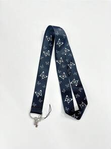 mengtuibian 1pc Cartoon Butterfly ID Card Lanyard, Suitable For Hanging Keys, Phone Lanyards, Game Consoles, Camera Lanyards, Document Lanyards, Access Passes, Transportation Cards, Work Permits, Venue Certificates, Concerts, Cocktail Parties, Etc.