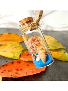 10pcs Mini Clear Glass Bottles With Corks For Perfume, Aromatherapy, Essential Oils, And DIY Craft Projects, Also Great For Wedding Gift, 10ml - Transparent - View 4