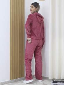 Women Two-Piece Outfits - Rusty Rose - View 2