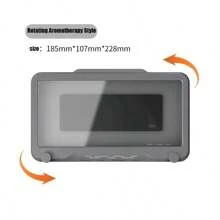 Ốp điện thoại phòng tắm chống nước gắn tường, không cần khoan, hộp đựng xà phòng và hộp đựng đồ - Màu xanh lam - Xem 10