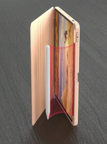 360° Rotating IPad Protective Case Backcover, Shock-Proof, High Compression Resistance, Scratch-Resistant, Support Sleep/Wake Function, Compatible With Built-In Apple Pencil Slot, Adjustable Viewing Angle - Pink - Pink - View 6