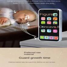 儿童仿真手机玩具带灯光和音乐，益智礼物，（不含电池） - 彩色 - 查看 4