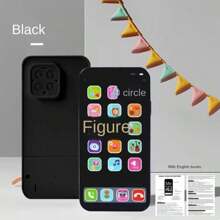 儿童仿真手机玩具带灯光和音乐，益智礼物，（不含电池） - 彩色 - 查看 6