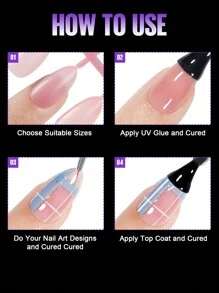 180 piezas de puntas de uñas en forma de almendra cortas, 15 tallas de diseño simple color rosa claro puro, uñas postizas acrílicas adecuadas para diseño de arte de uñas DIY, accesorios de uñas, uñas navideñas