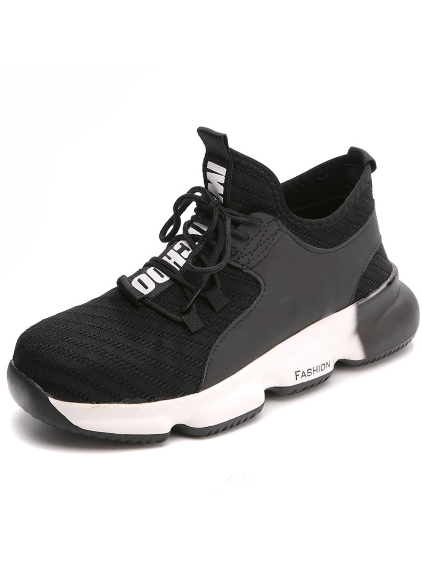 Zapatos De Seguridad De Los Hombres Del Dedo Del Pie De - Blanco - Ver 1