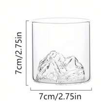 1pc,A Highly Attractive Guanshan Glass With A Grand Atmosphere, Making Your Life Full Of Emotions. A Cup Suitable For Gatherings, Bars, And Family Gatherings, Can Be Used For Red "Back To School""School Supplies""The Spring Festival""Valentine's Day"