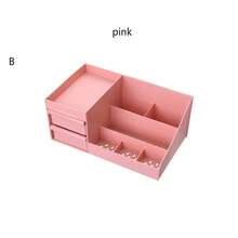 1pc Drawer Style Desktop Skincare Storage & Organizer Rack, Dorm Supplies Stationery Makeup Organizer