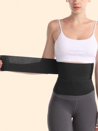XIANG YU 1pc Abdominal Plastic Belt, Elastic Restraint Belt, Postpartum Waist Belt, Women's Restraint Belt, Abdominal Tie Waist Trainer Exercise Waist Belt Suitable For Workout Home Sports And Walk