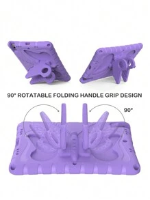 Apple Butterfly Stand EVA Material Shock Proof & Anti-Drop Protective Case For Kids Tablet, Suitable For Multiple Brands