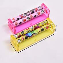 1Pc 78 Or 110 Mm Fashion Pattern Printing Manual Rolling Machine, Herb Cone Maker, Smoking Accessories, Gifts For Smokers.