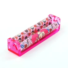 1Pc 78 Or 110 Mm Fashion Pattern Printing Manual Rolling Machine, Herb Cone Maker, Smoking Accessories, Gifts For Smokers.