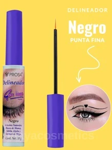 Delineador de Ojos Prosa 4 en 1  intenso water proof Impermeable delineador a prueba de agua punta fina - Mint to Be - Ver 5