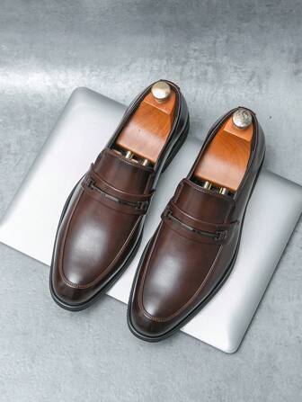 New Men British Style Fashion Formal Leather Shoes