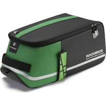 I Am Waiting For A ROCKBROS Travel Bags With 9L Travel Bags Waterproof, Umbrella And Shoulder Strap To Carry - Green - View 1