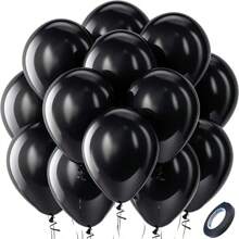20/30/40/50pcs, 12 Inches, Matte Hot Pink Black Red White Blue Green Latex Helium Quality Balloons, Birthday Graduation, Wedding, Bride, Single Party Decoration (With Ribbons),Christmas - 12inch 10pcs - View 7